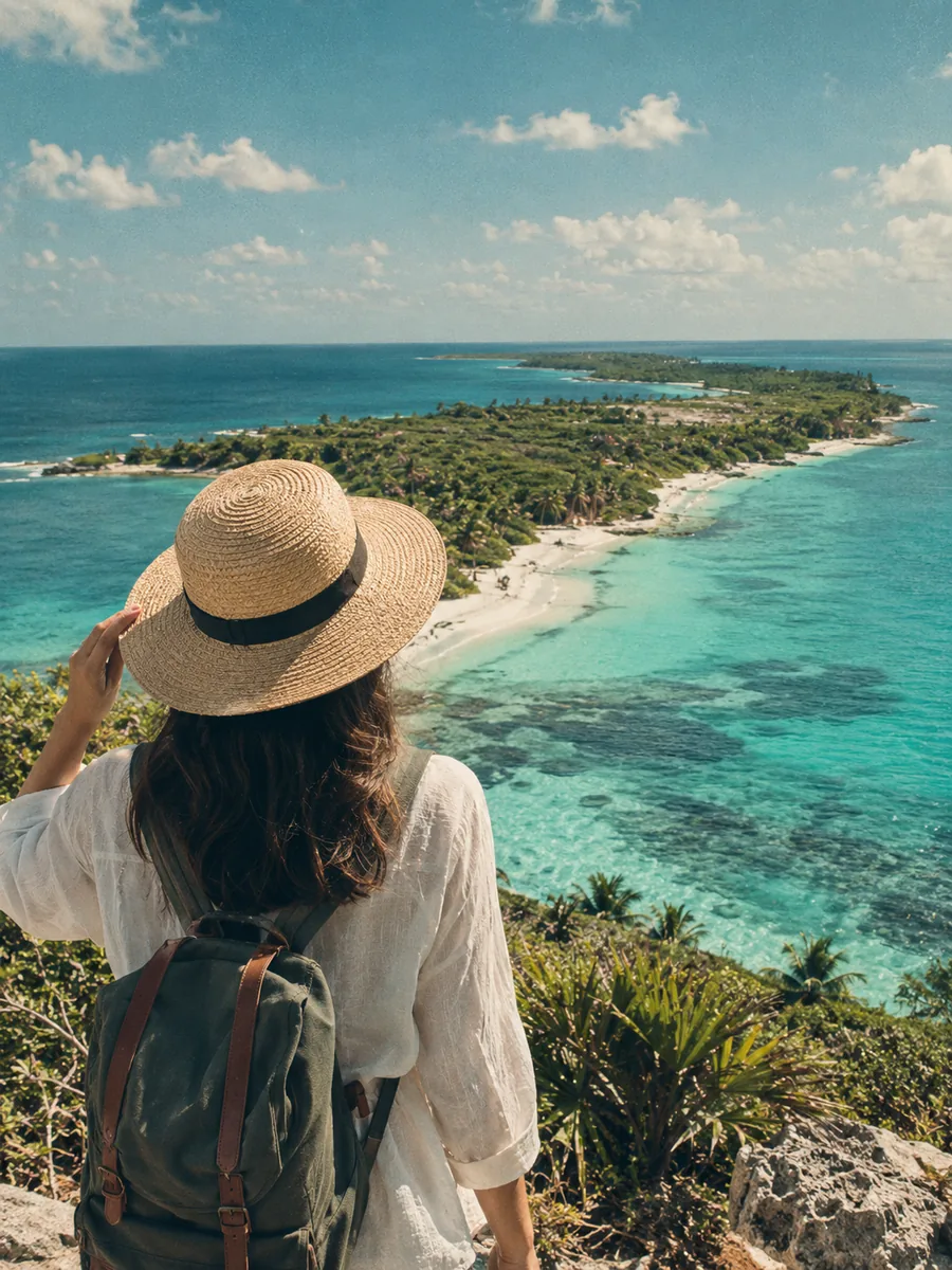 Vista en Isla Contoy
